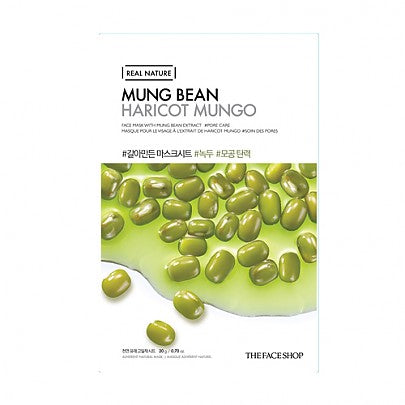 The face shop - Real Nature Mask (Mungbeans)