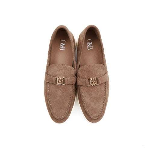 O&B Loafers In Ambient Blush Romeo